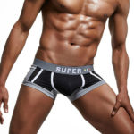 Superbody Mesh Sports Trunks