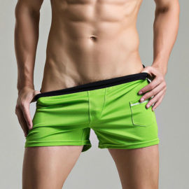 Superbody Lounging Shorts LIme