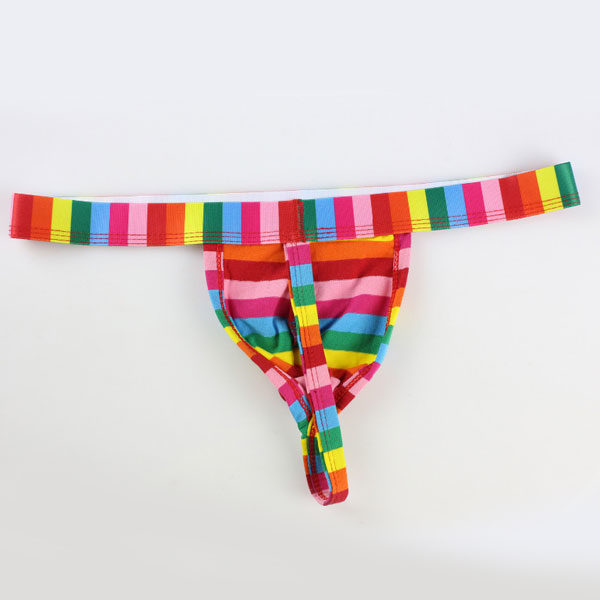 CIOKICX Rainbow Thong Front