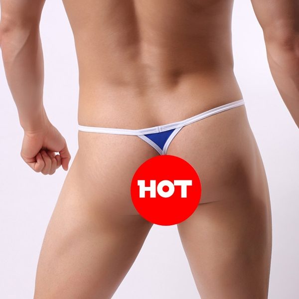 Brave Person String Pouch Thong Back