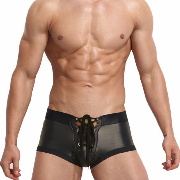 Superbody Fly Tie Skin Boxers Black